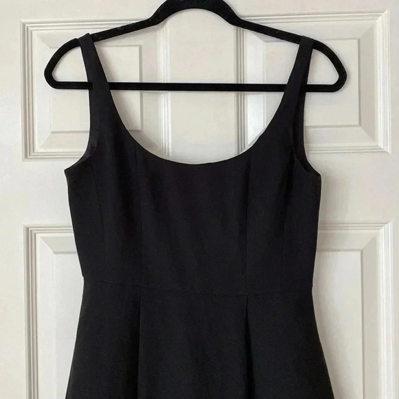 AIDAN MATTOX Spaghetti Strap Below The Knee Party Fit + Flare Dress - Picture 6 of 10